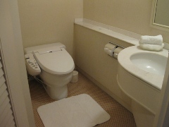 宮崎県　シェラトン・グランデ・オ―シャンリゾート　客室　トイレ