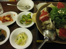 韓国旅行　ソウル３日目（昼）　仁寺洞（インサドン）　寺洞麺屋（サドンミョノッ）　マンドゥチョンゴル　2