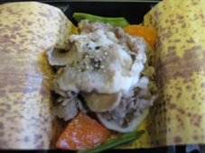 韓国旅行　４日目　JAL機内食　行楽弁当／時鳥（ほととぎす）3