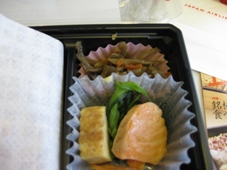 韓国旅行　４日目JAL機内食　行楽弁当／時鳥（ほととぎす）4