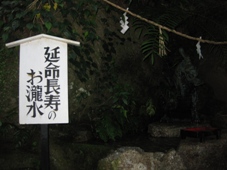南紀　２日目　熊野　世界遺産　那智の滝　延命長寿のお瀧水