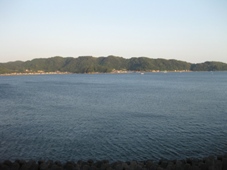 南紀　２日目　南紀串本温泉　浦島ハーバーホテル　ハーバーイン　客室の窓からの眺め