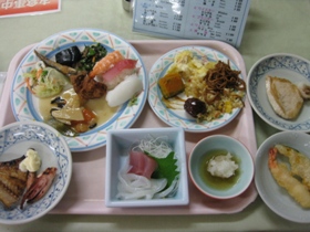 南紀　２日目　南紀串本温泉　浦島ハーバーホテル　夕食バイキング