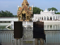 ２日目　タイ・バンコク旅行　バンパイン宮殿