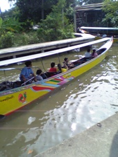 ３日目　タイ・バンコク旅行　ダムナンサドゥアクの水上マーケット