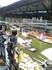３日目　タイ・バンコク旅行　ダムナンサドゥアクの水上マーケット