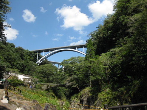 九州旅行　高千穂観光　「高千穂峡・真名井の滝」2