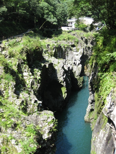 九州旅行　高千穂観光　「高千穂峡・真名井の滝」3