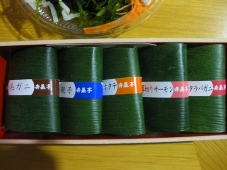 36札幌駅の駅瓣「ひぐま笹寿司」