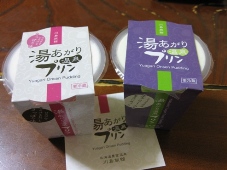 豊富温泉　川島旅館　湯あがり温泉プリン