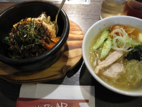 焼き肉と料理 シルクロード/ミニ冷麺セット 830円