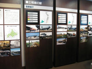 上士幌町の鉄道資料館