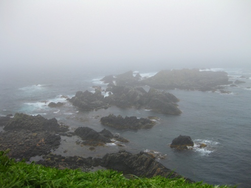 礼文島　澄海岬（スカイ岬）