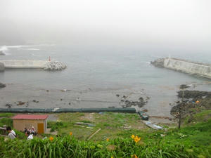 礼文島　澄海岬（スカイ岬）