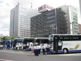 札幌駅／勝毎花火大会ツアーバス