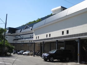 
養老牛温泉「湯宿だいいち」新館側