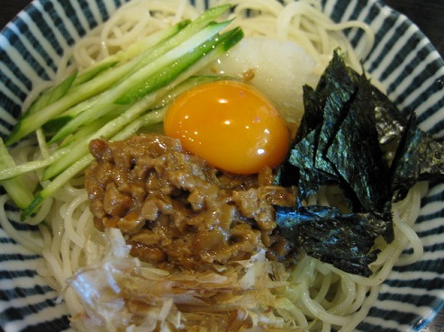 手打ちそば　東家卯門／卯好きセットの納豆そば