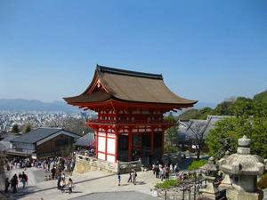 京都　清水寺／仁王門