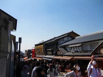 京都　清水寺周辺　清水通り