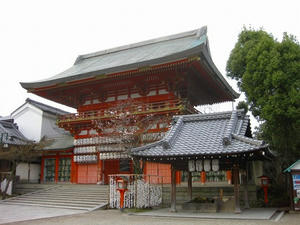 京都　八坂神社（南楼門）