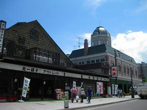 小樽堺町通　北一硝子　アウトレット