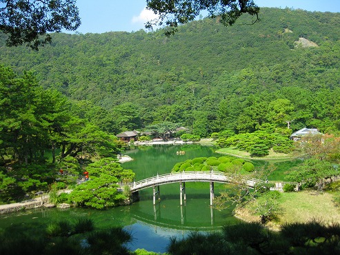 四国旅行／栗林公園