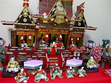 広島観光／広島県竹原／竹原街並み保存地区／旧笹井邸／雛めぐり