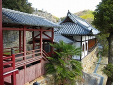 広島観光／広島県竹原／竹原街並み保存地区／西方寺・普明閣からの眺め