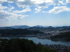 広島観光／広島県尾道／千光寺公園　頂上展望台かなの眺め
