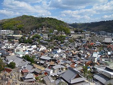 広島観光／広島県尾道／千光寺山ロープウェイ（下り）