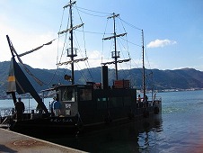 広島観光／広島県　鞆の浦／市営渡船