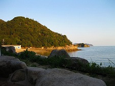 広島県　鞆の浦／仙酔島　江戸風呂体験！歳時記風呂からの眺め