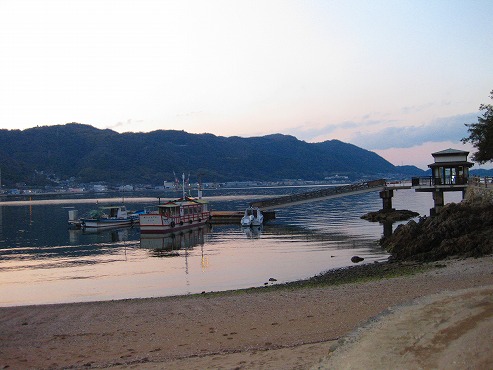 広島県　鞆の浦／仙酔島　渡船乗り場