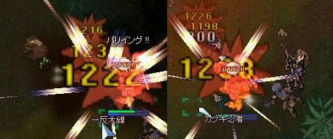 被ダメが写ってない・・・でもそんなの関係・・・