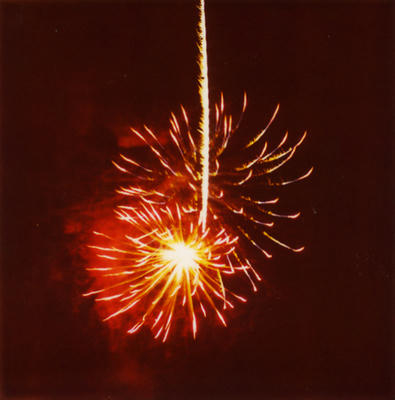 打ち上げ花火の写真