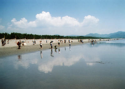 空と海の写真