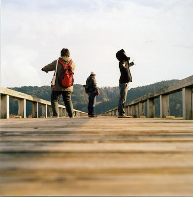 蓬莱橋の写真