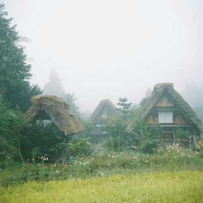 白川郷の写真