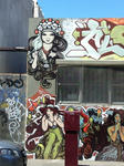 FizroyのRose StreetのGraffiti