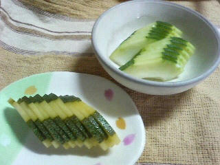 青うりの「ぬか漬け」＆「こうじ漬け」