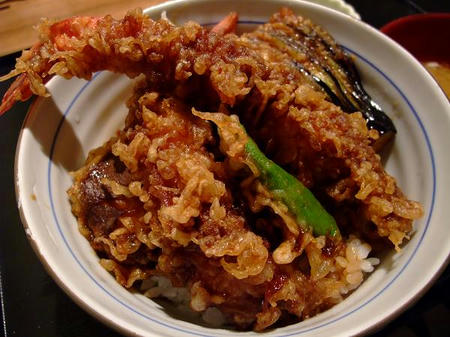 海老天丼