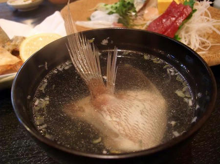 寿司光　鯛のうしお汁