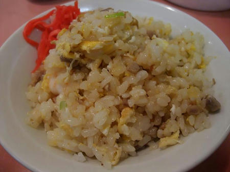 ラーメンハウス蘭蘭　半チャーハン