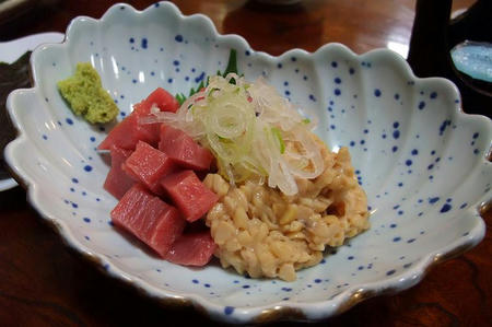 樹　まぐろ納豆