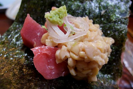 樹　まぐろ納豆