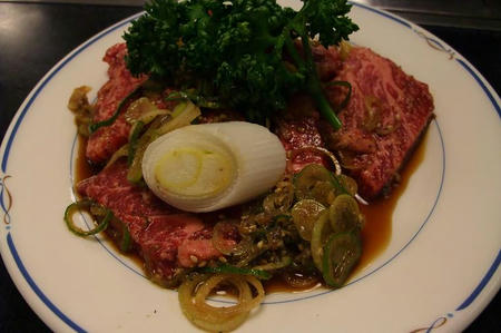 焼肉レストラン あおぞら　最上カルビ