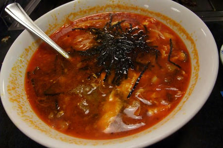 焼肉レストラン あおぞら　カルビスープ