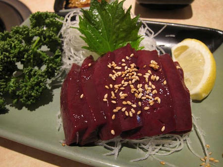 焼肉よねやま　レバ刺し