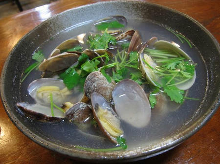 アサリ酒蒸し