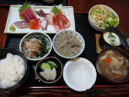 刺身定食